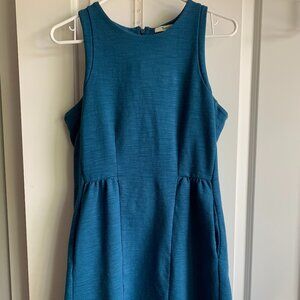 Madewell Blue Afternoon A-Line Dress Size M